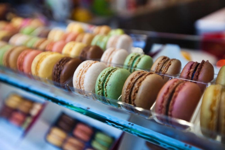 Macarons in Parijs, Frankrijk