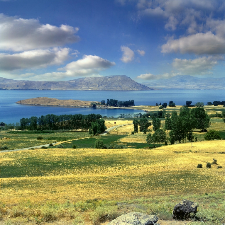 View on lake Van, Turkey