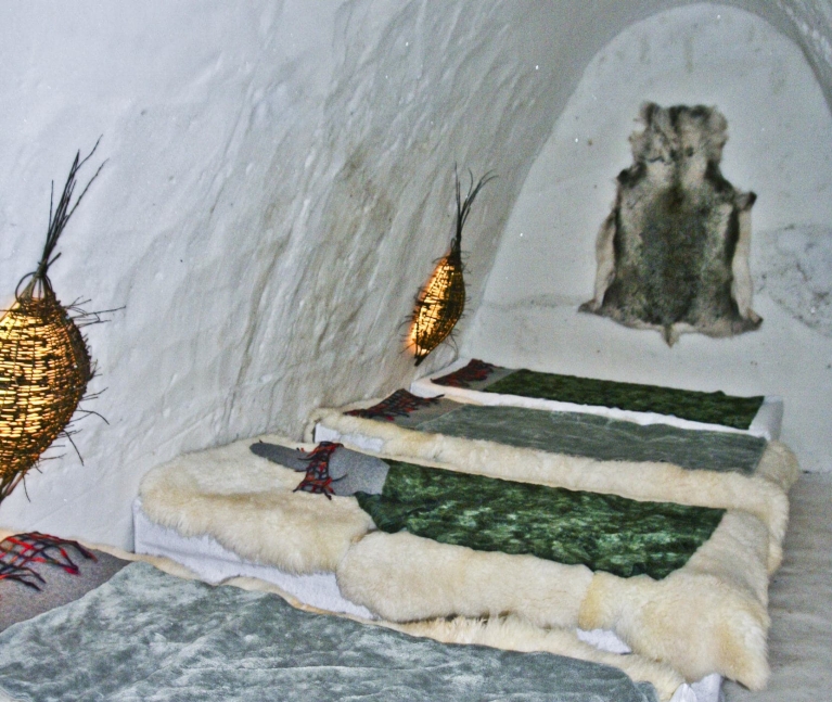 Spend the night in an Igloo hotel