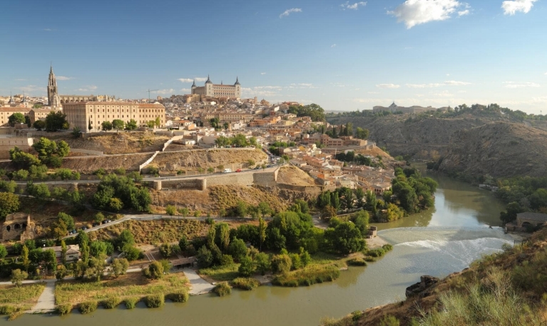 Scenic view of Toledo