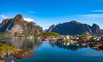 Fjorden in Noorwegen